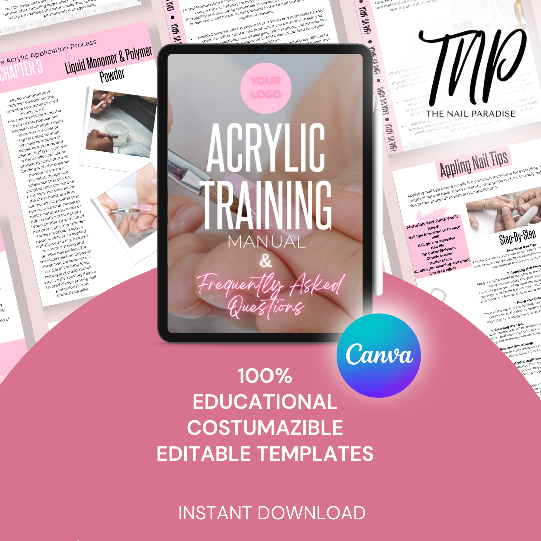 Acrylic Training Manual E-book