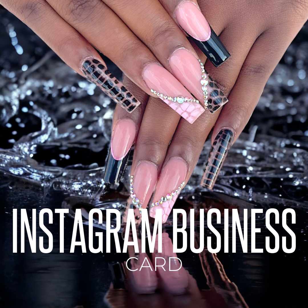 Instagram Business Card
