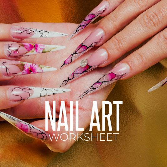 Nail Art Worksheet